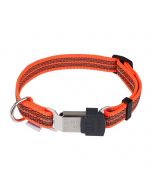 HS Sprenger Collar ajustable naranja reflectante