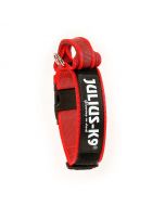 Julius-K9 Collar rojo con asa