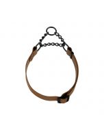 HS Sprenger Collar ajustable Martingale con cadena 40-65 cm